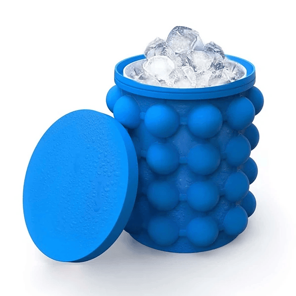 1 pieza Taza de silicona hielo cubeta  3