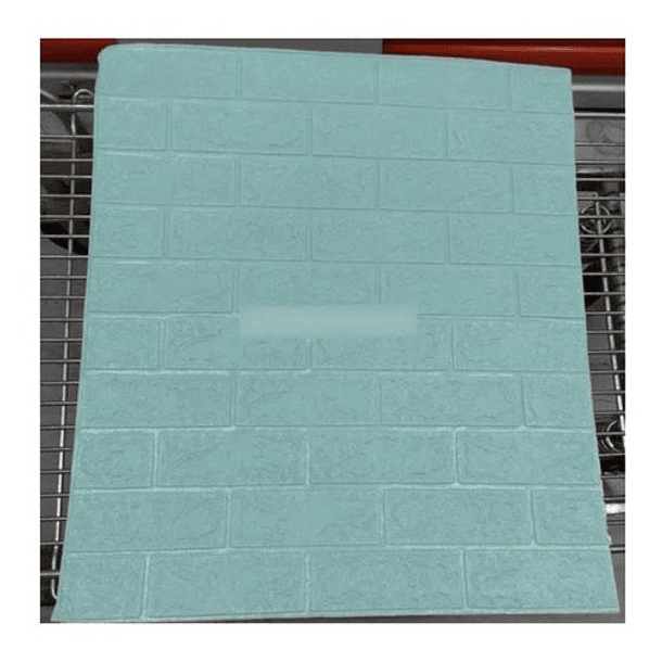 Lamina 3d Panel Decorativo Color Celeste 3