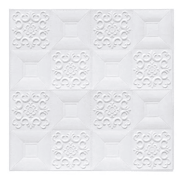 Lamina 3d Panel Decorativo Cielo Blanco 1