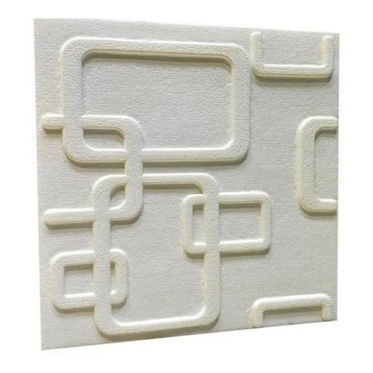 rectángulo blanco 3d