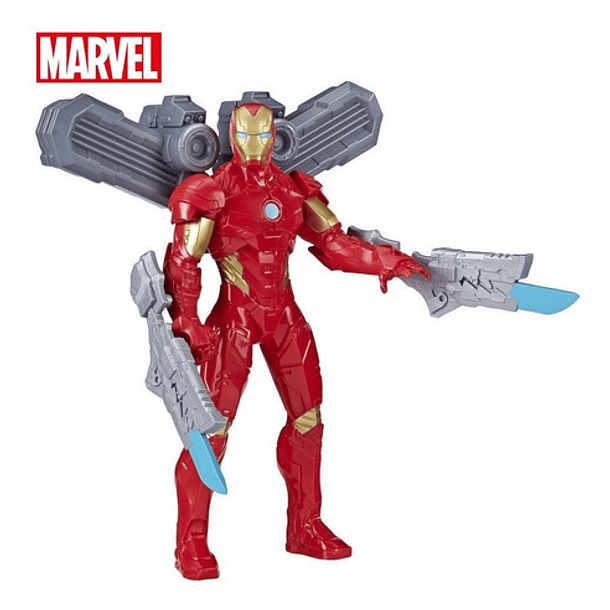 Iron Man Marvel 24cm + 3 Accesorios Original 5