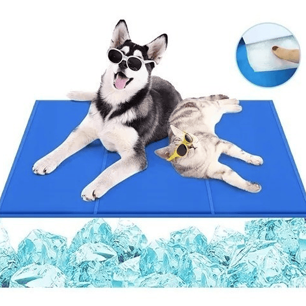 Manta Refrescante Md Pet Cool Mat Para Mascotas 50x65cm 1