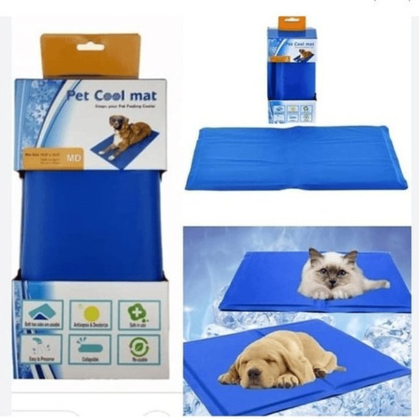 Manta Refrescante Pet Cool Mat Para Mascotas Talla L 1