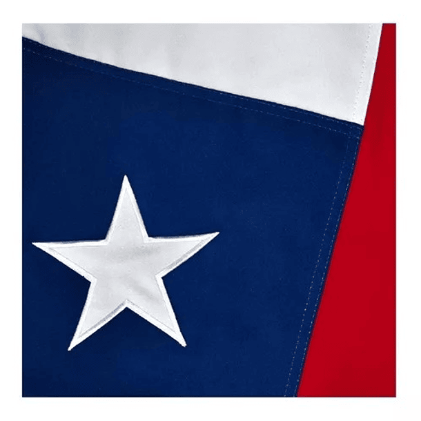 Bandera Chilena 60x90cm Tela bordada reforzada  2