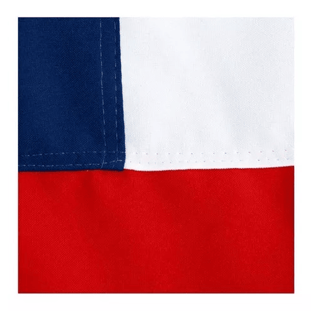 Bandera Chilena 60x90cm Tela bordada reforzada  3