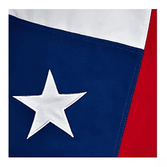 Bandera Chilena 90X135 cm Tela bordada reforzada 