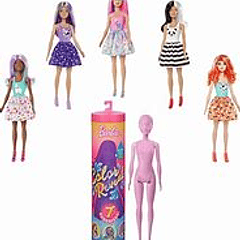 Barbie color reveal looks mezclilla 