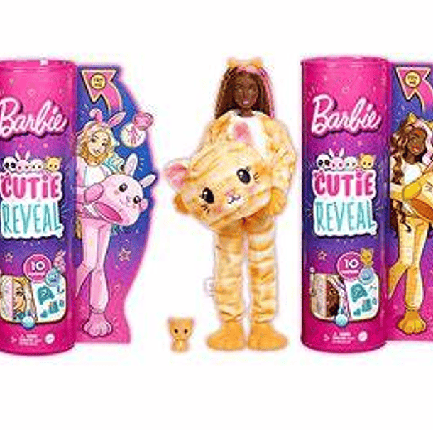 Barbie cutie reveal playeras tiernas  3