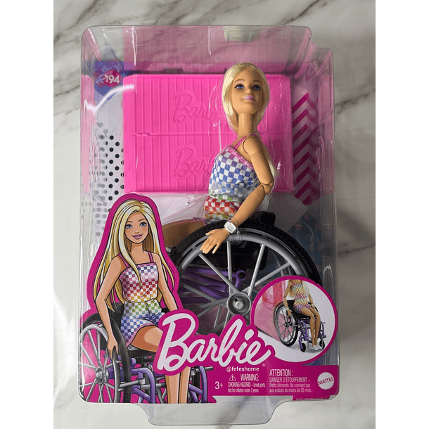 Barbie fashionista silla de ruedas  4