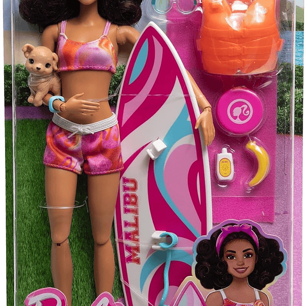 Barbie La Película Muñeca Día de Surf 4