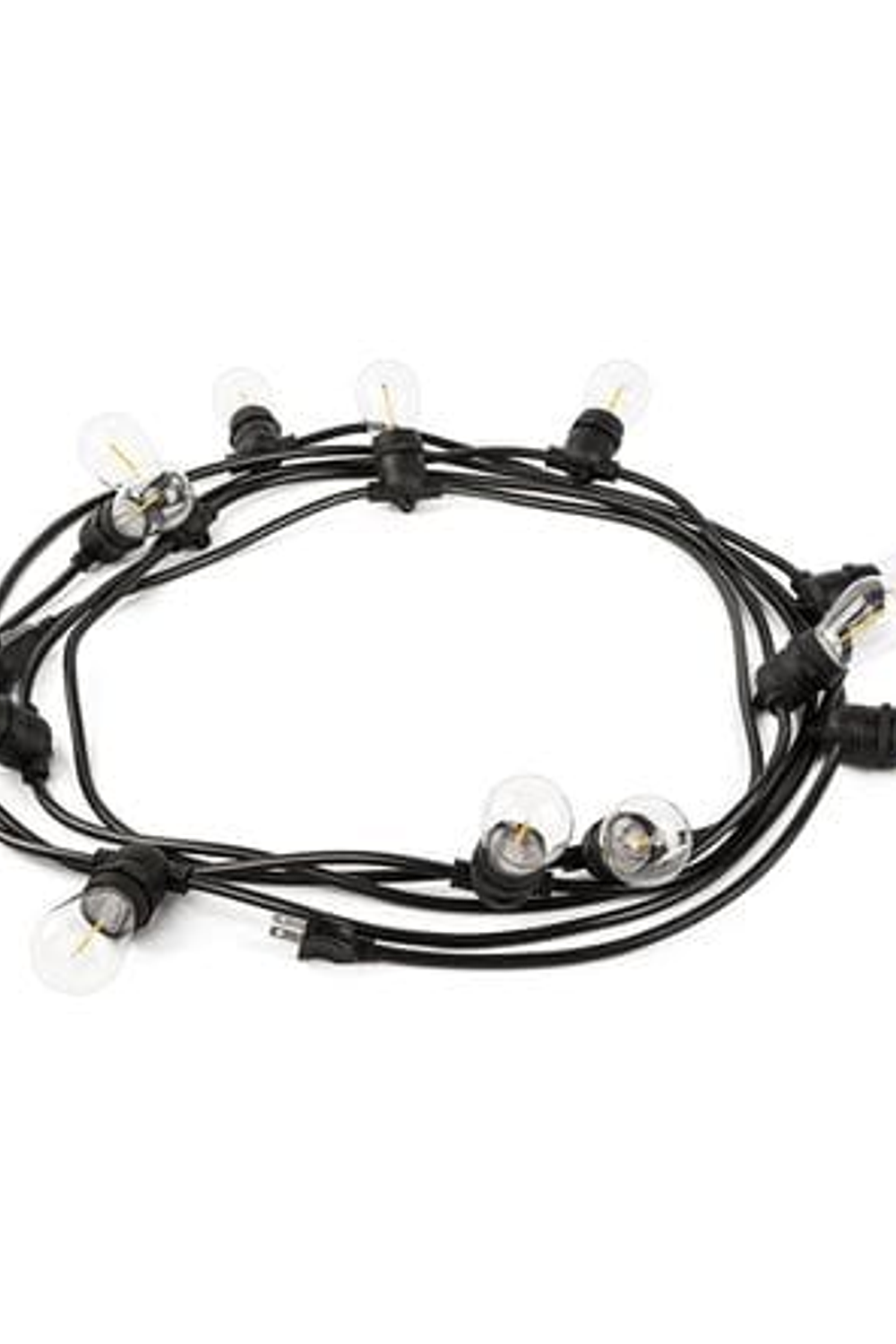 Luces led con panel solar Guirnalda