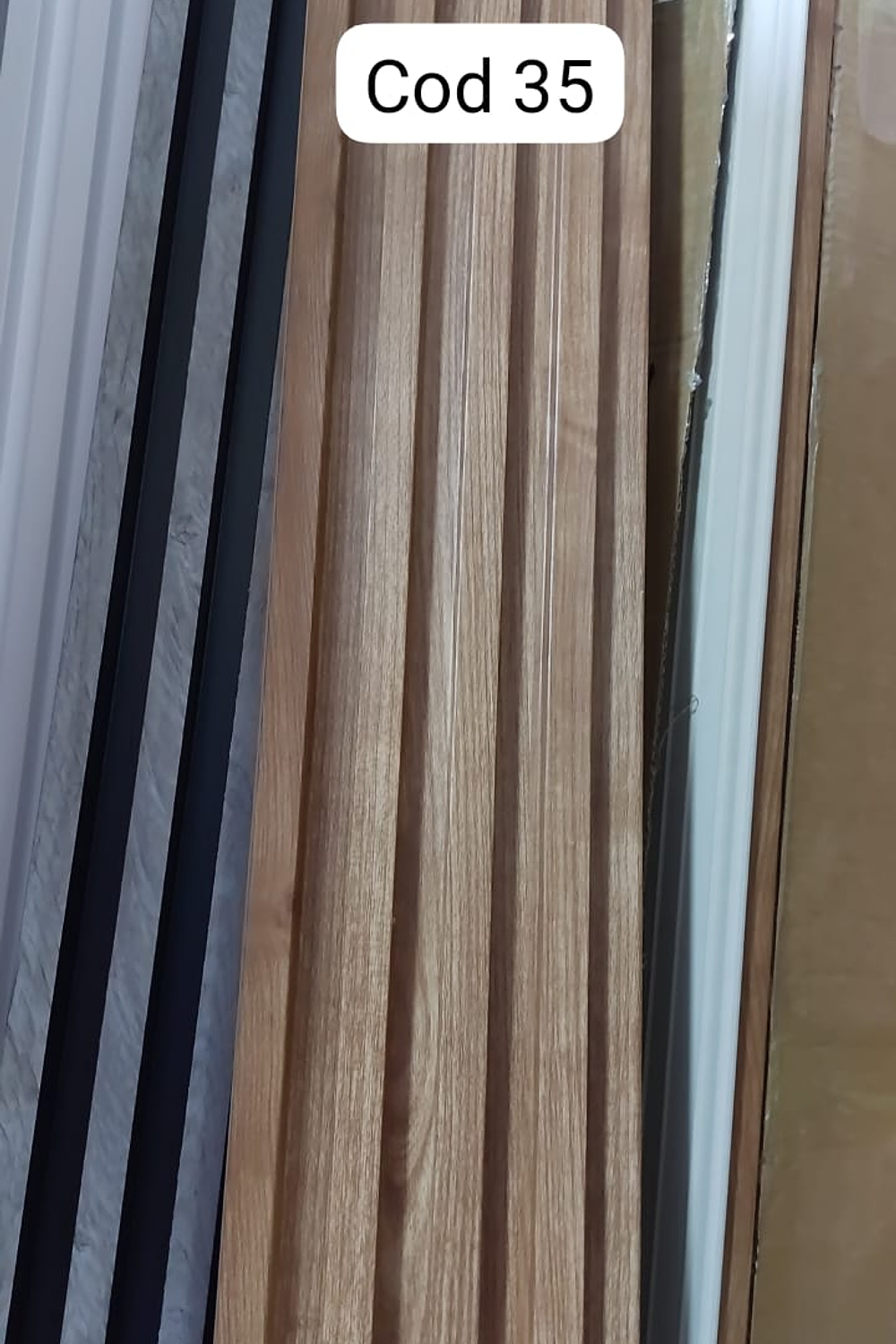 Wall Panel (panel de pared) Revestimiento Muros y Cielos Madera Maple 0035