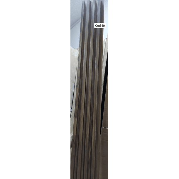 Wall Panel (panel de pared) Revestimiento Muros y Cielos Roble oscuro 0040 1