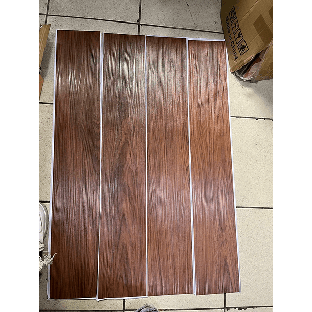 Piso Vinílico Premium Café-Caoba 806-1 1