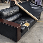 Parche de reparación de Ecocuero Negro  1