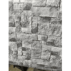 PACK DE 3 UNIDADES Papel mural cuadros piedras gris  1