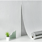 Papel autoadhesivo con textura de Lino color blanco 50 cm x 2.8m 3