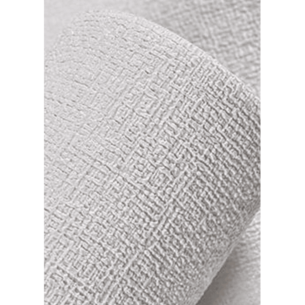 Papel autoadhesivo con textura de Lino color blanco 50 cm x 2.8m 2