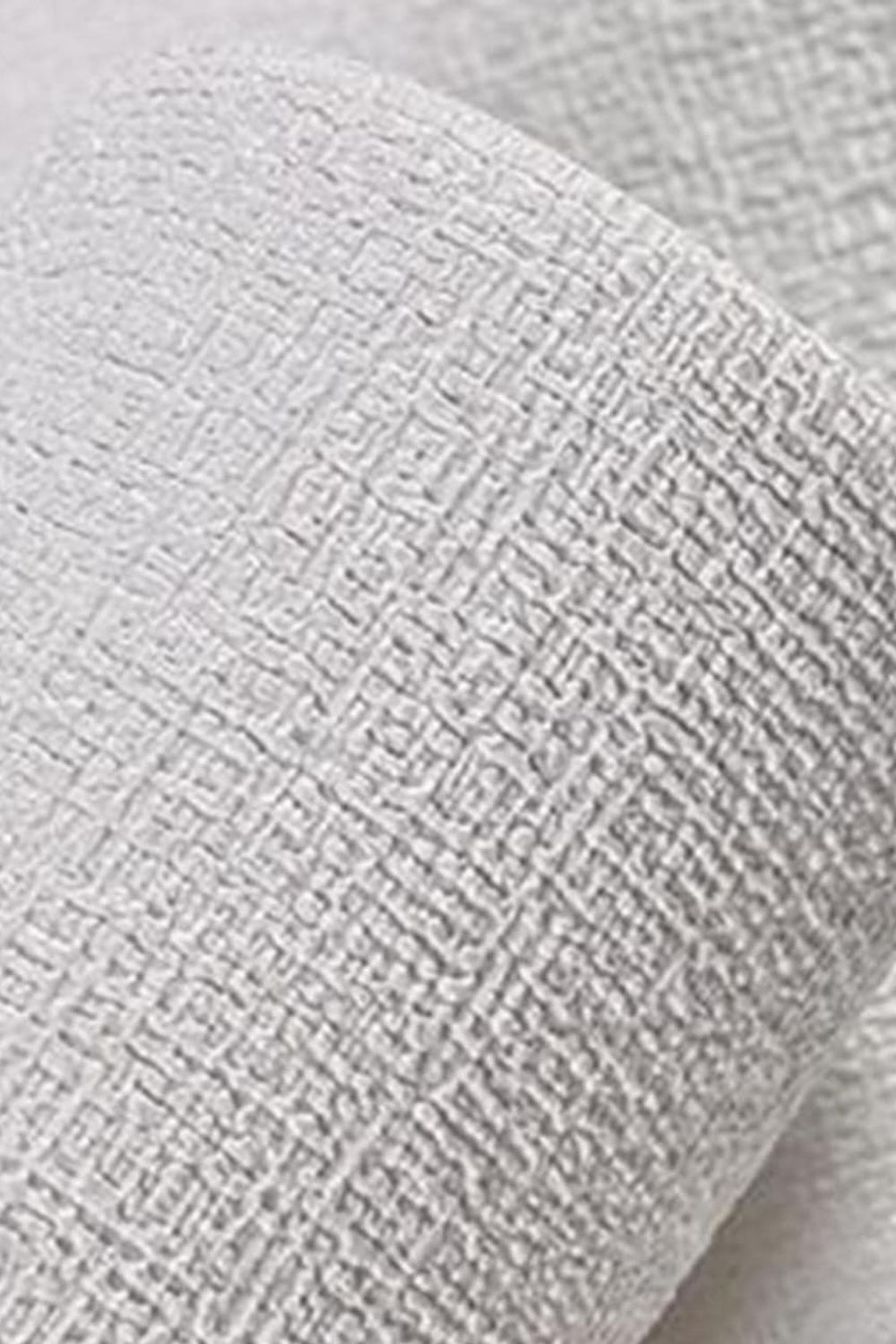 Papel autoadhesivo con textura de Lino color blanco 50 cm x 2.8m