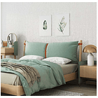 Papel autoadhesivo con textura de Lino color blanco 50 cm x 2.8m 8