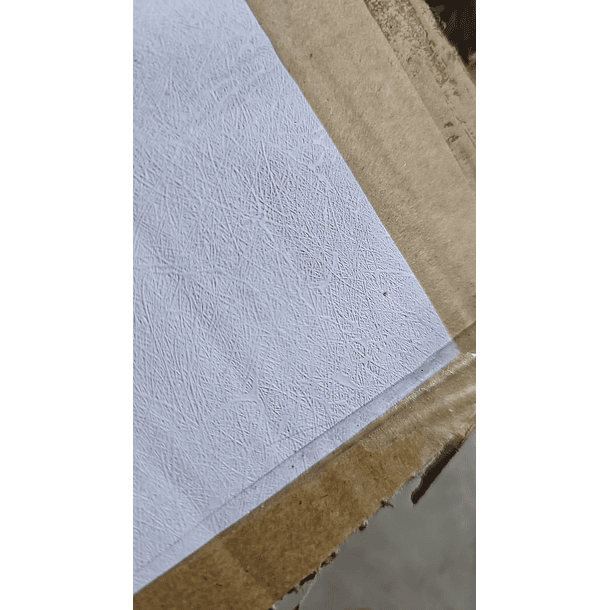 Papel Decomural  Premium Texturizado Autoadhesivo Destello  Blanco  5