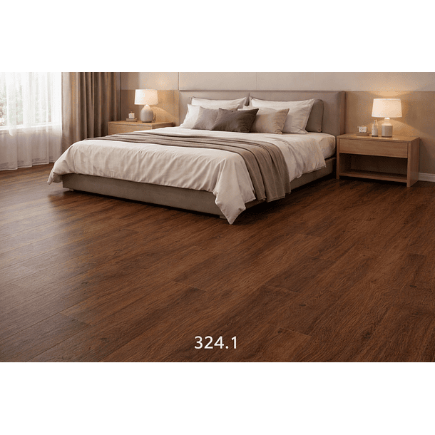 Piso Vinílico Premium Café-Chocolate 821-1 2