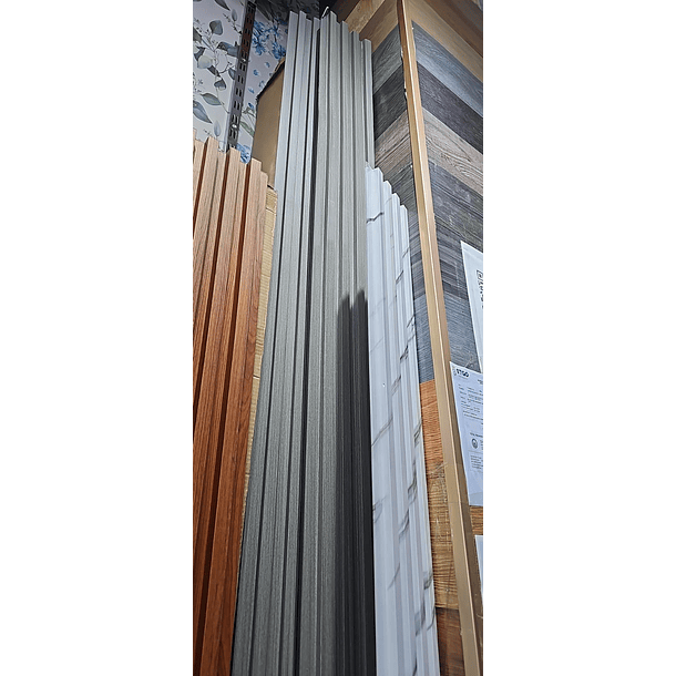 Wall Panel (panel de pared) Revestimiento Muros y Cielos Gris Niebla 8006 4