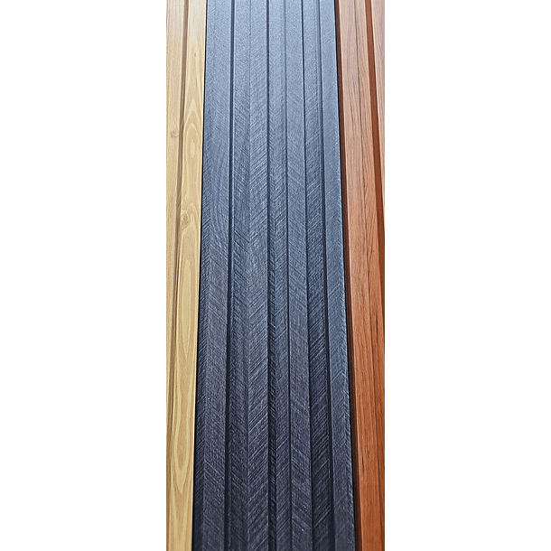 Wall Panel (panel de pared) Revestimiento Muros y Cielos Negro  1