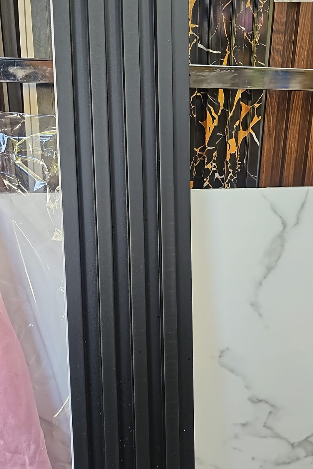 Wall Panel (panel de pared) Revestimiento Muros y Cielos Negro 