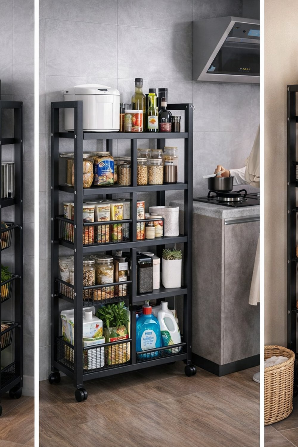 Rack organizador metálico Organizador 