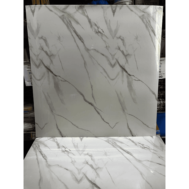 Pegatinas de pared - Mármol Blanco  60X60 Pack 10 unidades 2
