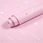 Papel decomural estrellas Rosa  2