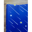 Papel decomural estrellas azul 1