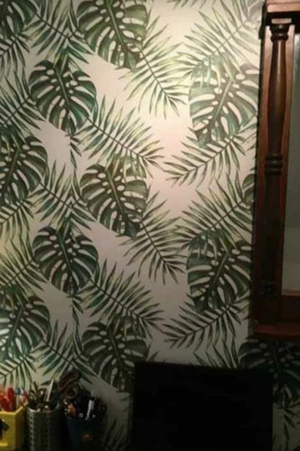 Papel Mural Autoadhesivo Palmas verdes