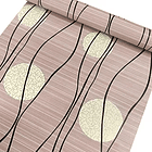  Papel Decomural Ondas y Círculos Rosa 3