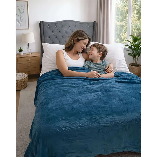 Frazada Plush con Chiporro 2 plazas 7