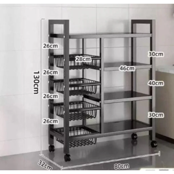 Rack organizador metálico Organizador  4