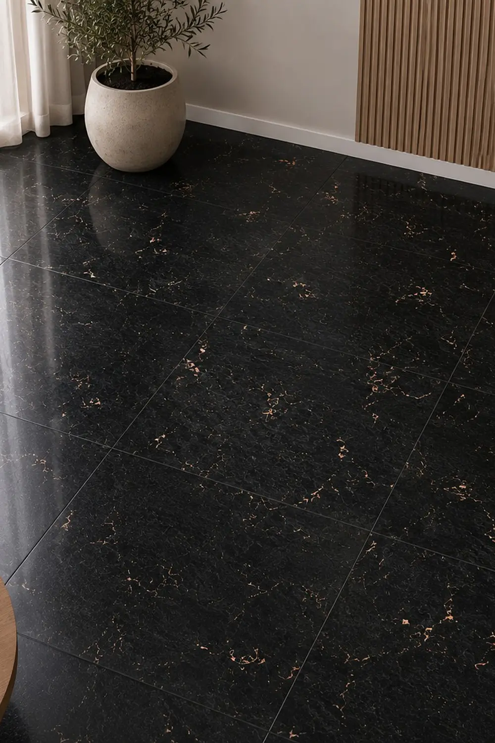 PISO VINILICO AUTOADHESIVO 28 PCS GOLD LUXURY 10M2
