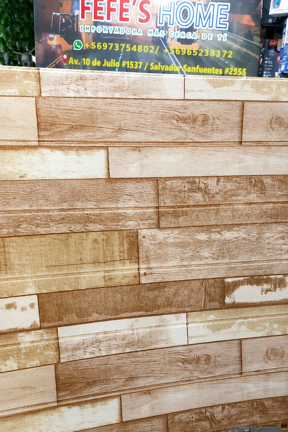 Lamina 3d Panel Decorativo Estilo Madera