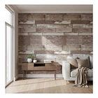 Lamina 3d Panel Decorativo Estilo Madera 1