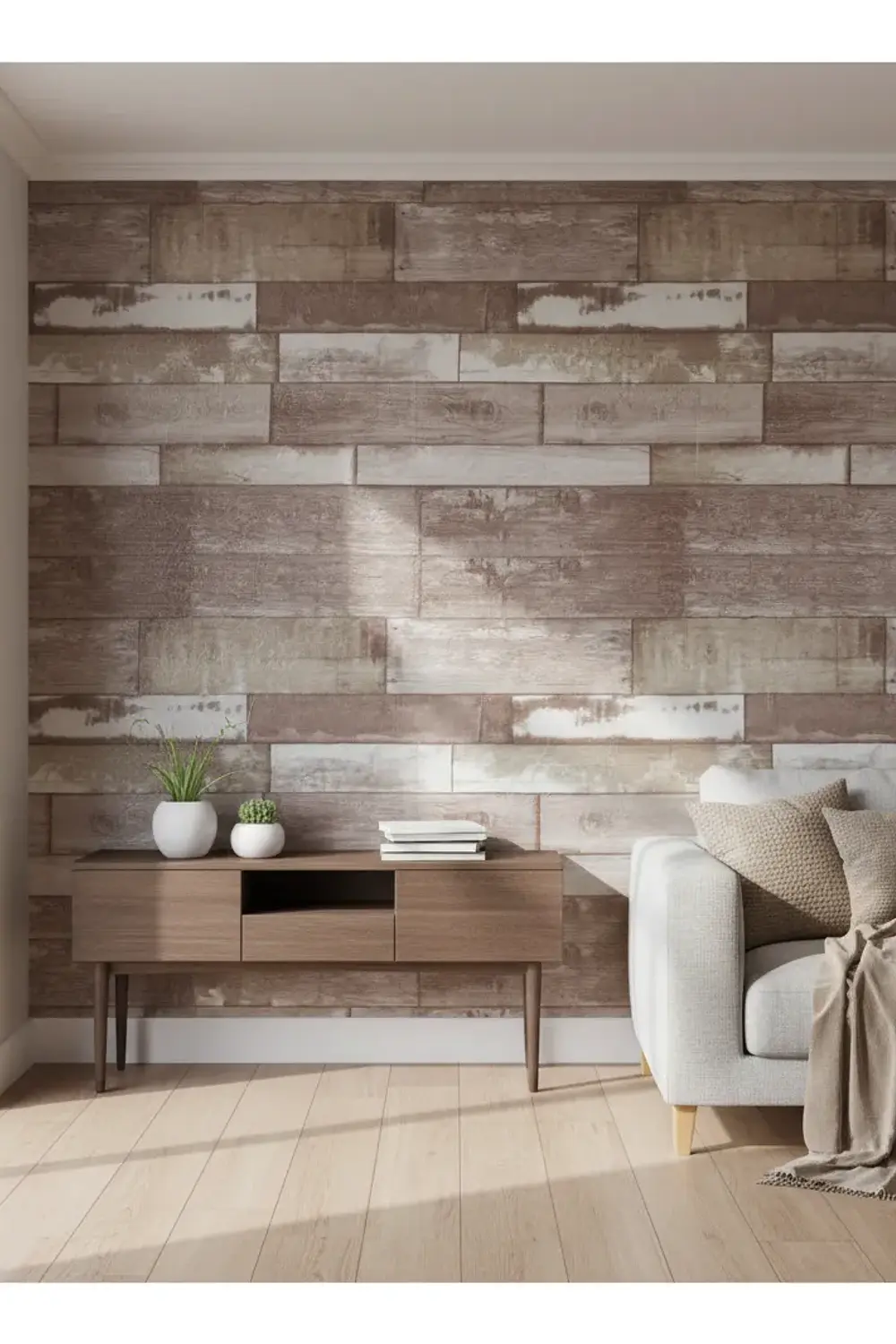Lamina 3d Panel Decorativo Estilo Madera