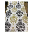 Papel Decomural  Premium Mosaico elegante negro y dorado Texturizado 3