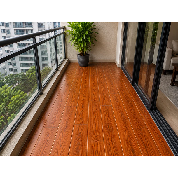 Piso Vinílico Premium Caoba 3014 1