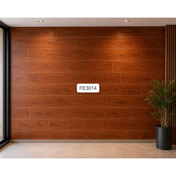 Piso Vinílico Premium Caoba 3014 4