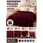 Frazada 2 Plazas de Microfibra Poliéster | Ultra Suave, Liviana y Abrigadora 4
