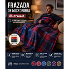 Frazada 2 Plazas de Microfibra Poliéster | Ultra Suave, Liviana y Abrigadora 1