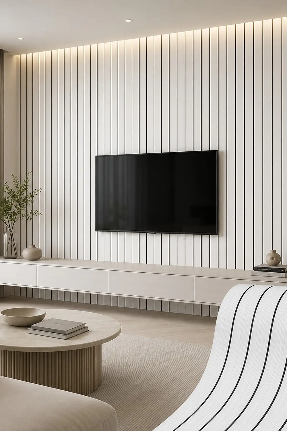 Papel Decomural Autoadhesivo Wall Panel Blanco 