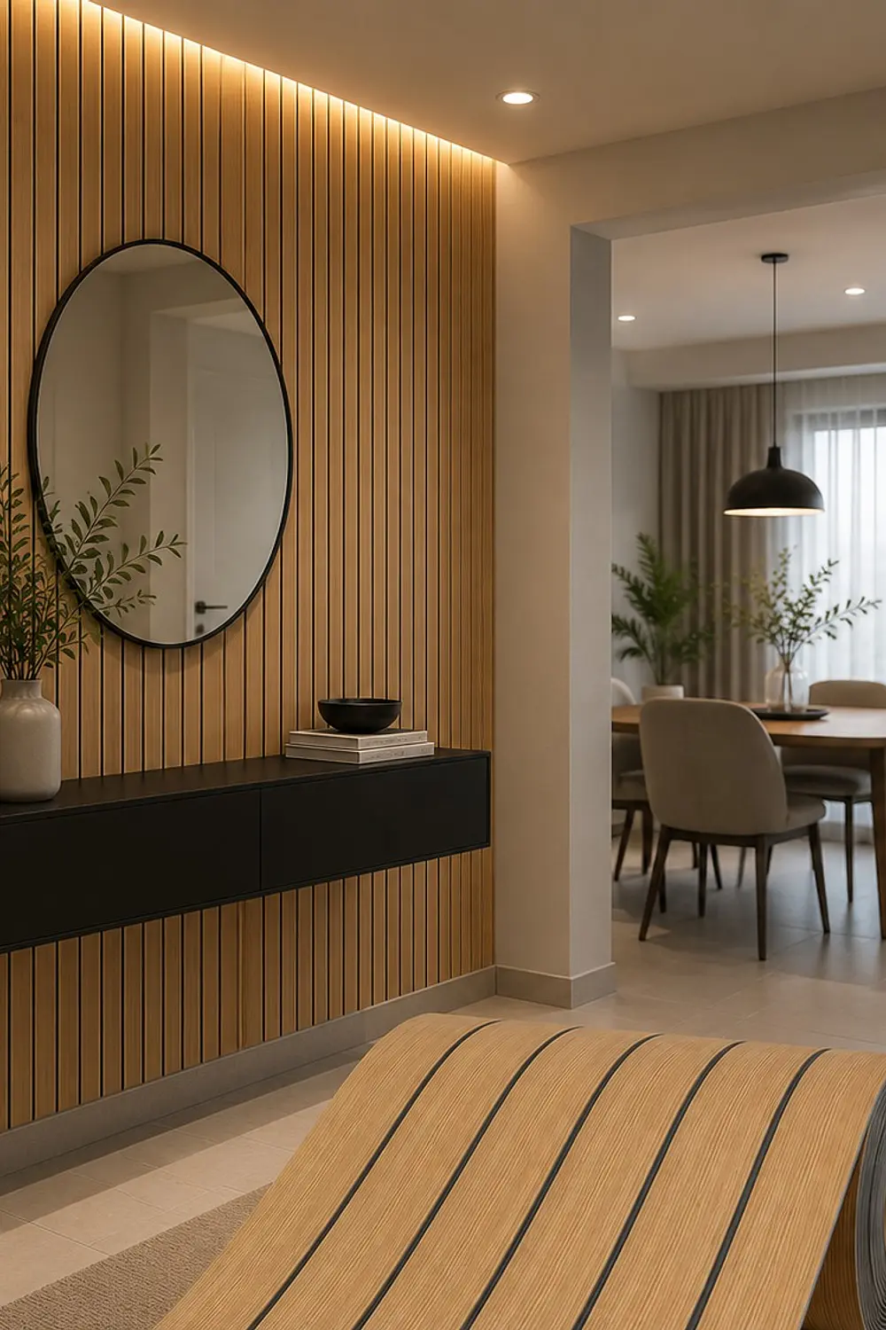 Papel Decomural Autoadhesivo Wall Panel Café Claro 