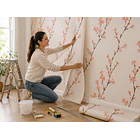 Papel Mural Autoadhesivo Flor De Cerezo 45cm x 10m 1