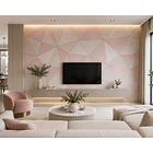 Papel Mural Autoadhesivo Rosa  Pack 5 Rollos 10x60cm 2